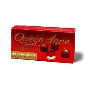 Queen Anne Milk Chocolate Cherry Cordials logo