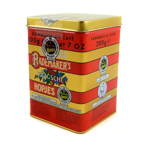 Rademaker Haagsche Koffie Hopjes In Blikje (dutch Coffee Candy In Tin) logo