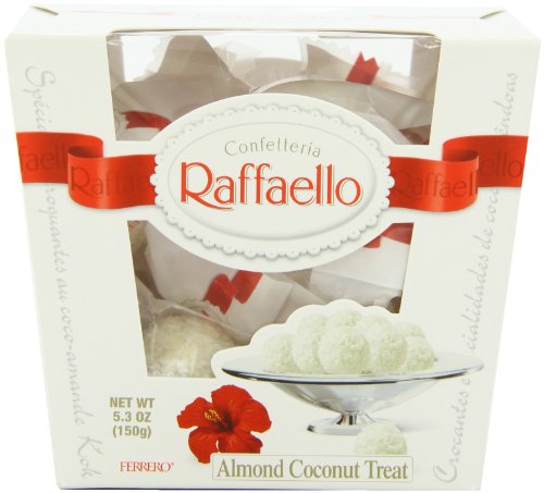 Raffaello Almond Coconut Candy, 15 Pieces (Pack of 6) logo