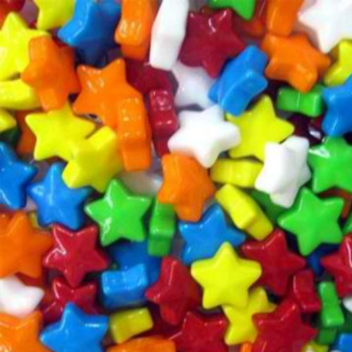 Rainbow Sweet Tart Candy Stars 1lb Bag logo