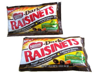 Raisinets – Dark Chocolate, 1.58 Oz, 36 Count logo