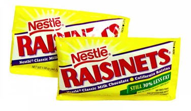 Raisinets – Milk Chocolate, 1.58 Oz, 36 Count logo