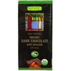 Rapunzle Organic Dark Chocolate Bar With Almond (6×3 Oz) logo