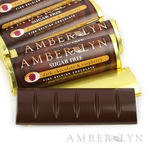 Raspberry Dark Chocolate Bars, 24 Ct logo