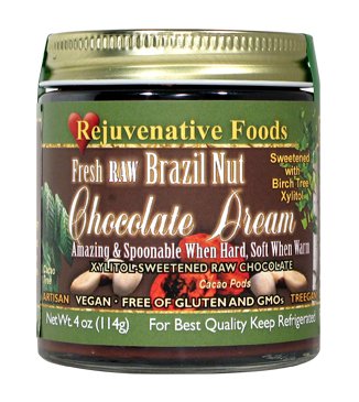 Raw Bittersweet Brazil Nut Chocolate Dream W/ Xylitol logo