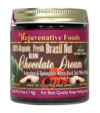 Raw Brazil Nut Chocolate Dream With Agave logo