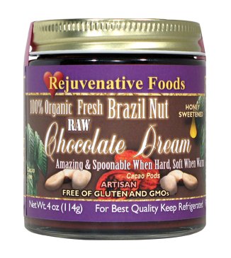 Raw Brazil Nut Chocolate Dream With Honey logo