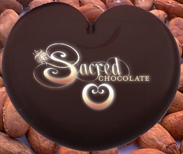 Raw Sacred Chocolate Amazonian Heart (1.44oz) logo