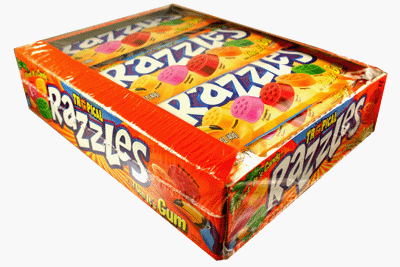 Razzles Tropical 24 Packs logo