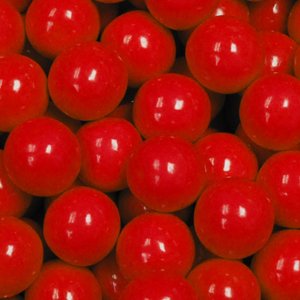 Red 1 Inch Gumballs, 10lbs logo