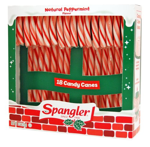 Red and White Peppermint Candy Canes – 3-18 Count Boxes logo