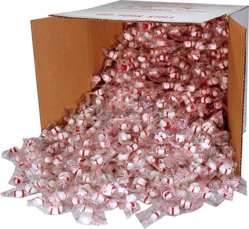 Red Bird Peppermint Puffs 1000 Count Box Thank You Wrap logo