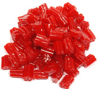 Red Cherry (honeycomb) Licorice Bites, 1.5 Lb logo