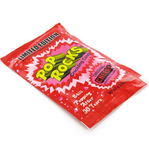 Red Cherry Pop Rocks Candy Packs 1 Count logo