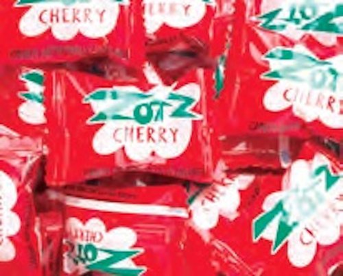 Red Cherry Zotz Hard Candy 1lb Bag logo