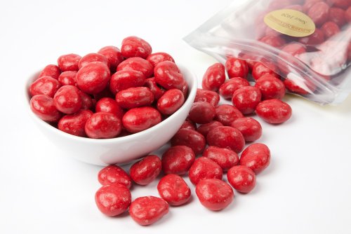 Red Chocolate Covered Cherries (1 Pound Bag) logo