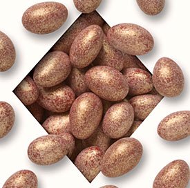 Red Dazzle Dark Chocolate Almonds logo