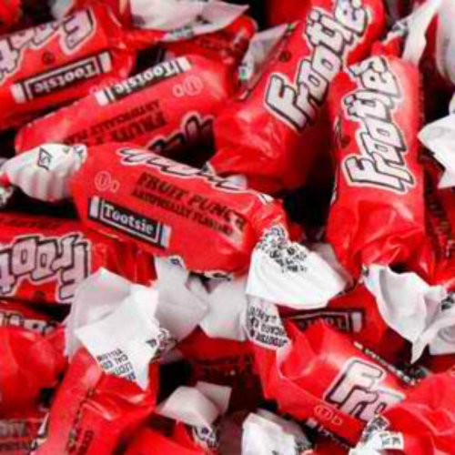 Red Fruit Punch Tootsie Roll Frooties Taffy Candy 2.4lb Bag logo