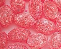 Red Hard Watermelon Drops 1lb Bag logo