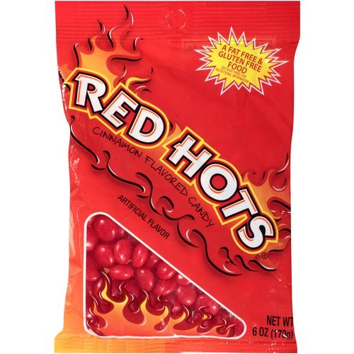 Red Hots Cinnamon Flavored Candies 6 Oz logo