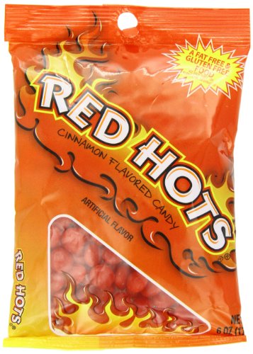Red Hots Hard Candy Cinnamon 6 Ounce Pack Of 12 • The Candy Database 1133