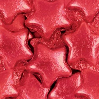 Red Milk Chocolate Stars (1/2 Lb – Approx 22 Pcs) logo