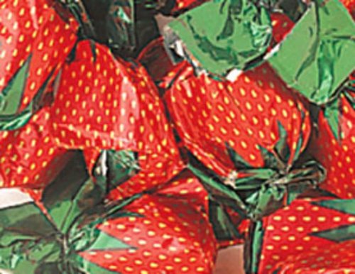 Red Strawberry Bon Bons Candy 1lb Bag logo