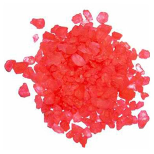 Red Strawberry Rock Candy Crystals 1lb Bag logo