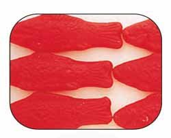 Red Swedish Fish Gummi Gummy Candy 5 Pound Bag (bulk) logo