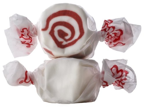 Red Velvet Cake Salt Water Taffy logo