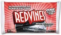 Red Vines Black Licorice Twists 1 Pound Bag, 16 Oz logo