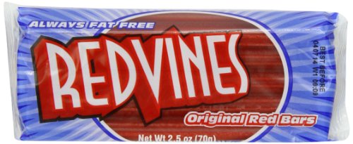 Red Vines Original Red Bars, 2.5 ounce Packages (Pack of 24) logo