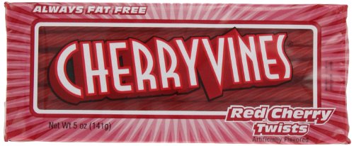 Red Vines, Red Cherry Twists, 5 ounce Packages (Pack of 24) logo