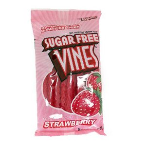 Red Vines Sugar Free Strawberry Twist, 5 Oz Bag 12 Count logo