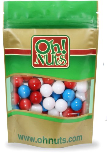 Red, White, and Blue Gumballs (1lbs) logo