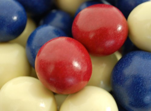 Red, White, and Blue Malted Milk Balls (1lbs) logo