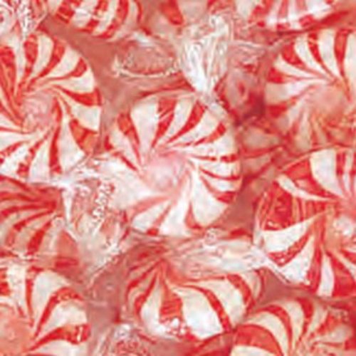 Red & White Peppermint Starlight Mints Hard Candy 1lb Bag logo