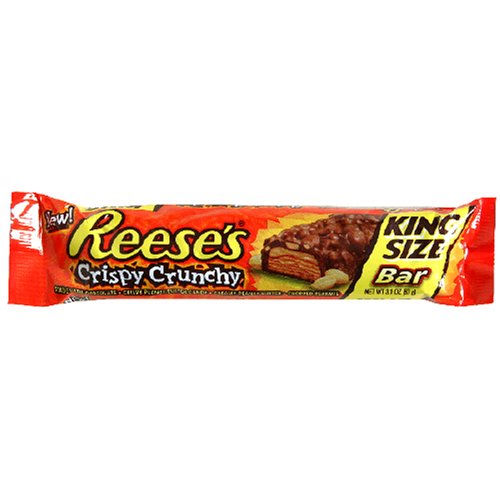 Reese’s Crispy Crunchy Candy Bar, King Size, 3.10 ounce Bars (Pack of 18) logo