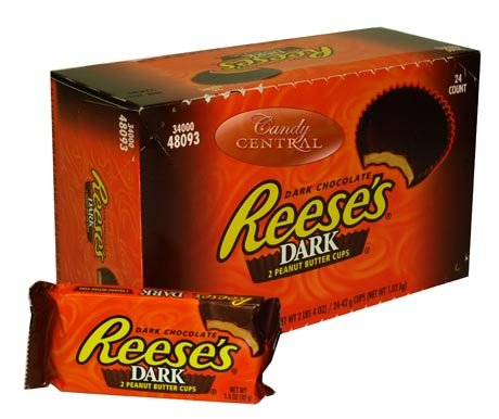 Reese’s Dark Chocolate Peanut Butter Cup – Hershey logo