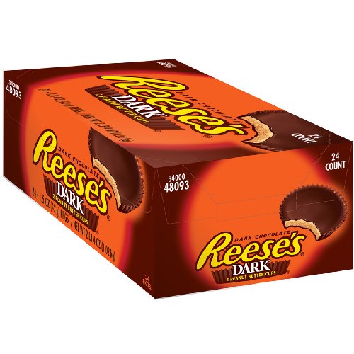 Reese’s Dark Peanut Butter Cups – 24-ct. Box logo