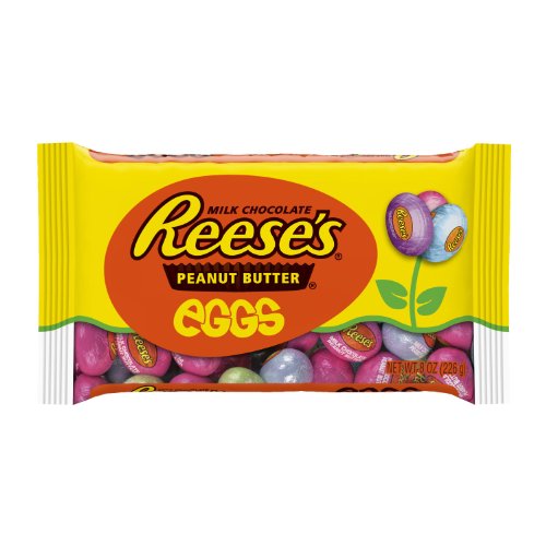 Reese’s Easter Milk Chocolate and Peanut Butter Mini Eggs, 8 ounce Bags (Pack of 6) logo