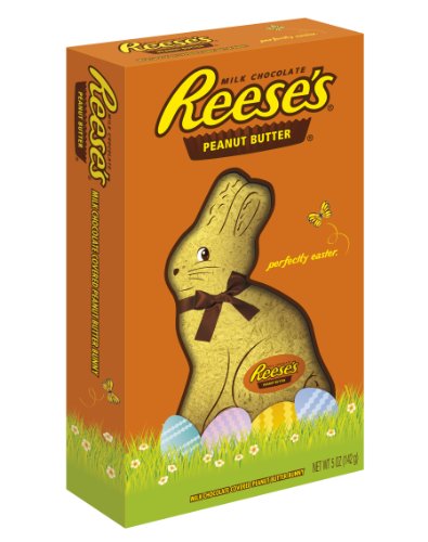 Reese’s Easter Milk Chocolate Covered Peanut Butter Bunny, 5 ounce Packages (Pack of 4) logo