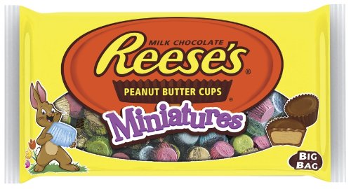 Reese’s Easter Peanut Butter Cup Miniatures, 18.5 ounce Bags (Pack of 3) logo