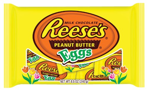 Reese’s Easter Peanut Butter Eggs, Snack Size, 8.5 ounce Bags (Pack of 6) logo