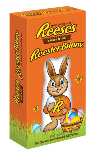 Reese’s Easter Peanut Butter Reester Bunny, 5 ounce Packages (Pack of 4) logo