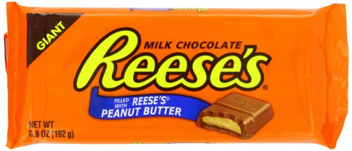 Reese’s Giant Bar, Peanut Butter, 6.8 Ounce (Pack of 12) logo