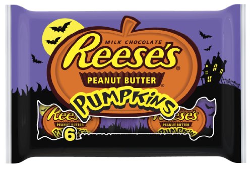 Reese’s Halloween Peanut Butter Pumpkins, 6-count, 7.2 ounce Packages (Pack of 4) logo