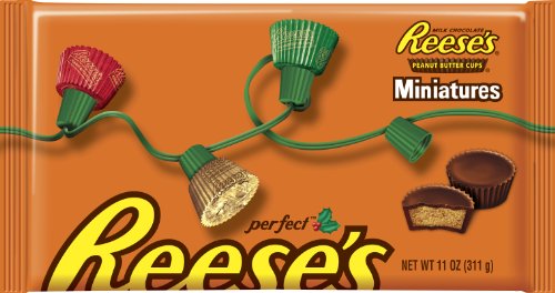 Reese’s Holiday Peanut Butter Cup Miniatures, 11 ounce Bags (Pack of 4) logo