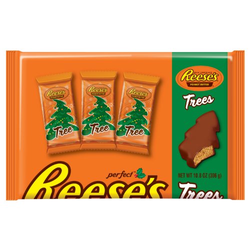 Reese’s Holiday Peanut Butter Trees, 10.8 ounce Bags (Pack of 4) logo