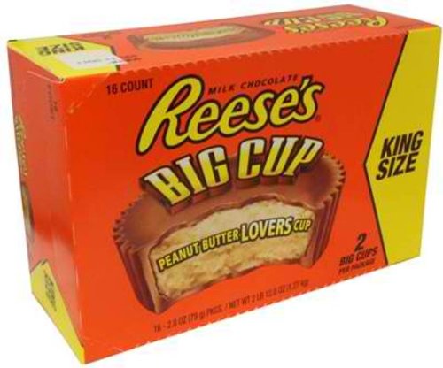 Reeses King Size 2big Cups 16ct logo